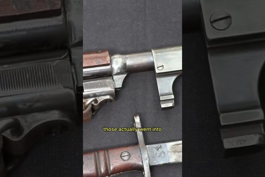 Remington’s prototype trench guns for Russia and France