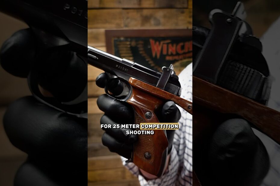 A Target Pistol Made by a Blind Russian