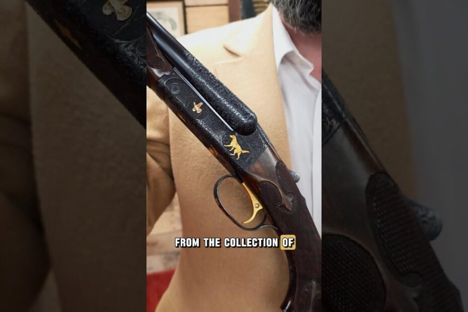 Gold-Engraved Winchester 21