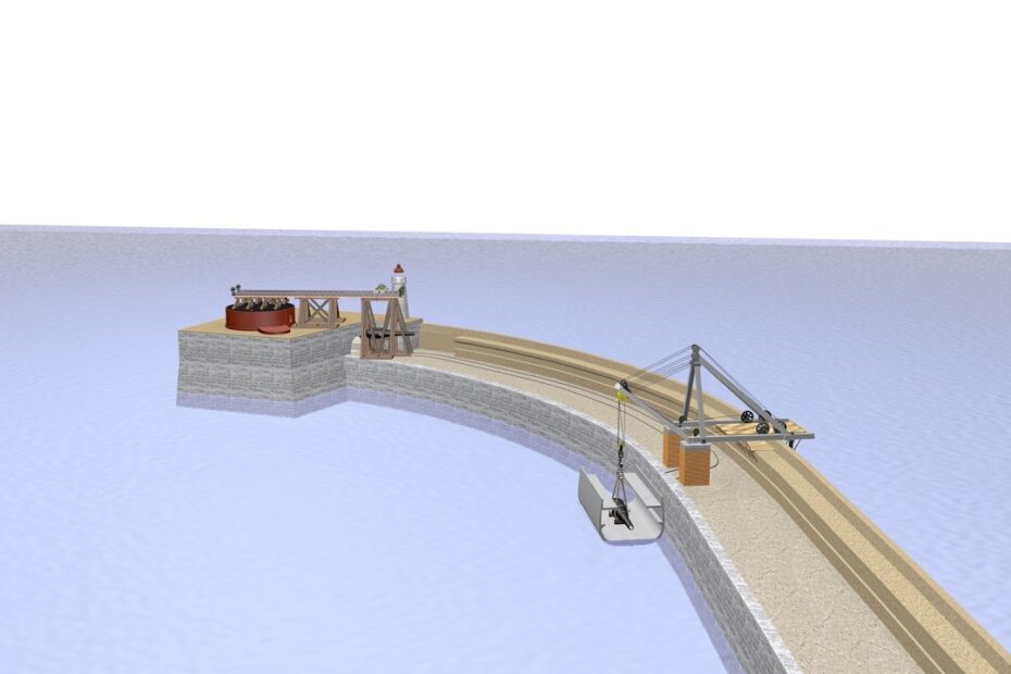 Dover Turret – Mounting the Guns 1882