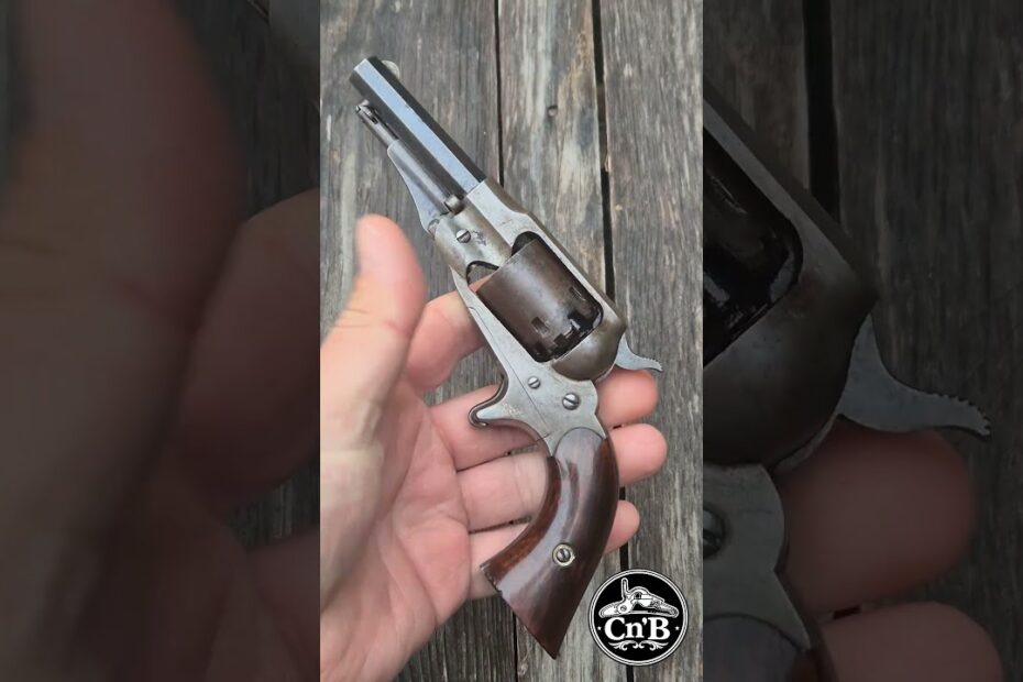 Remington M1863 New Model Pocket percussion revolver  #firearmshistory #civilwar #firearmseducation