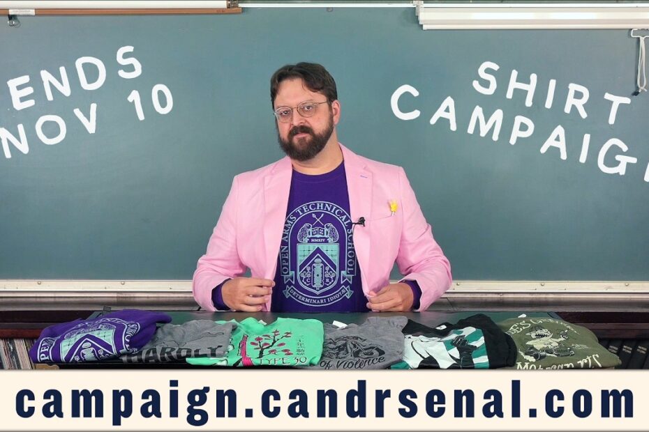 C&Rsenal 2026 T-Shirts, Sweatshirt, and Tote!
