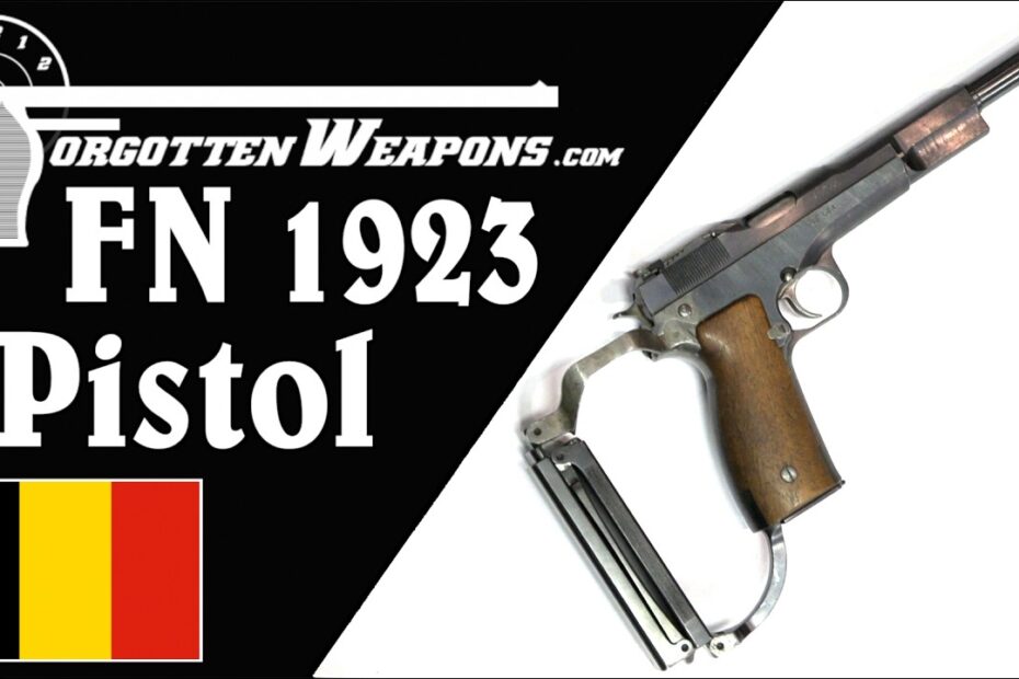 Precursor to the High Power: FN’s 1923 Prototype Model Stocked Pistol