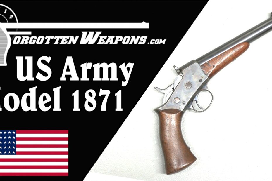 US Army 1871 Rolling Block Pistol – Obsolete When New