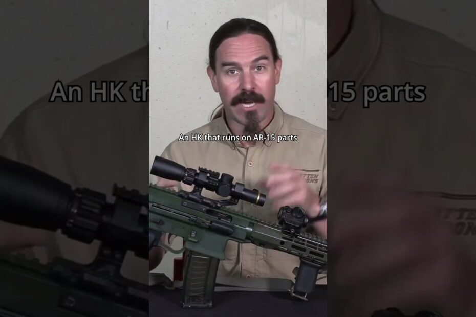 The HK630 rebuilt around AR 15 parts