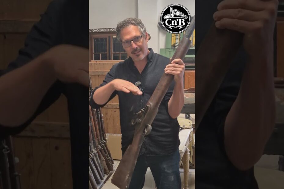 An Austrian flintlock wallgun with a twist – 50 BMG of old times #firearmshistory #firearmseducation
